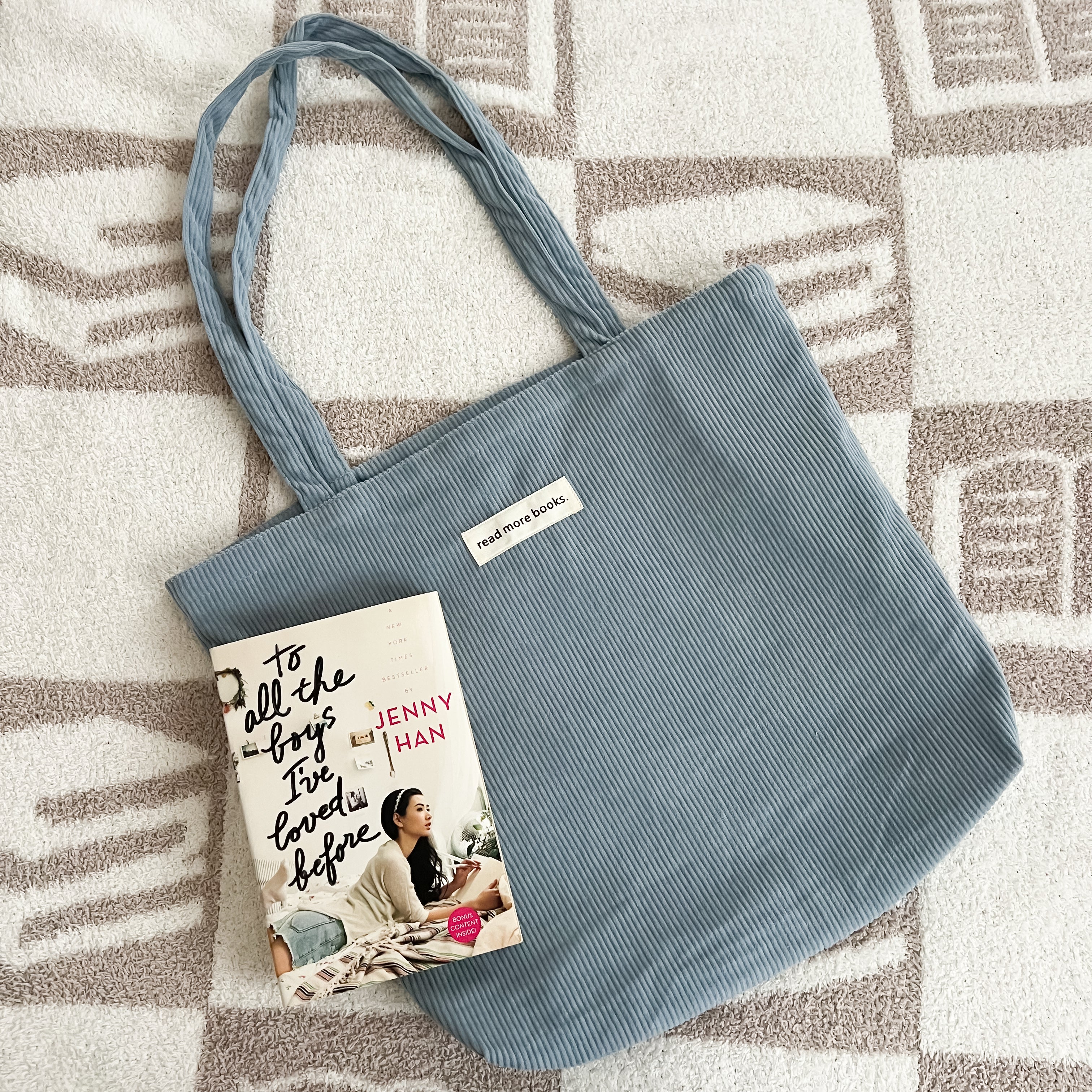 Read More Books Corduroy Tote