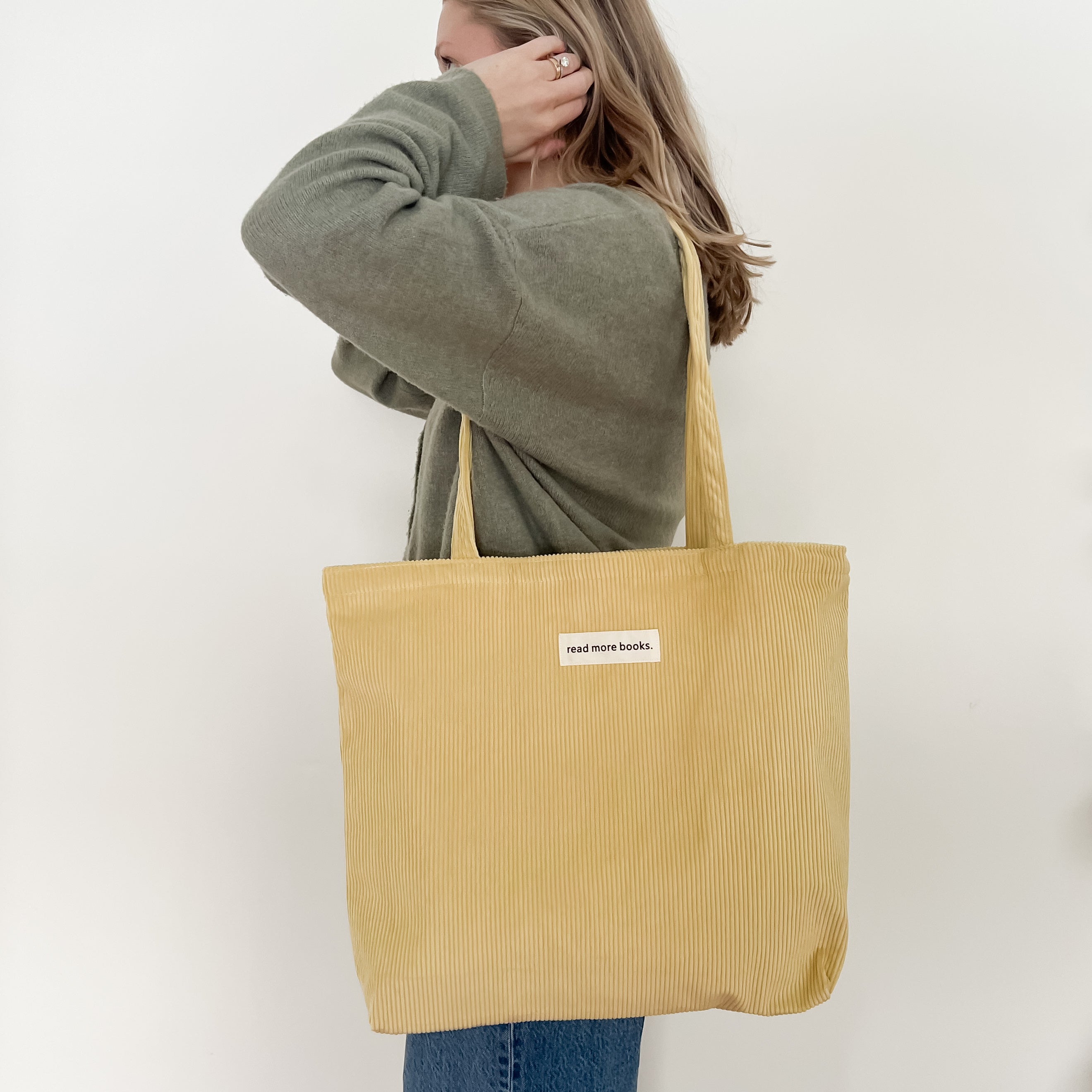 Read More Books Corduroy Tote