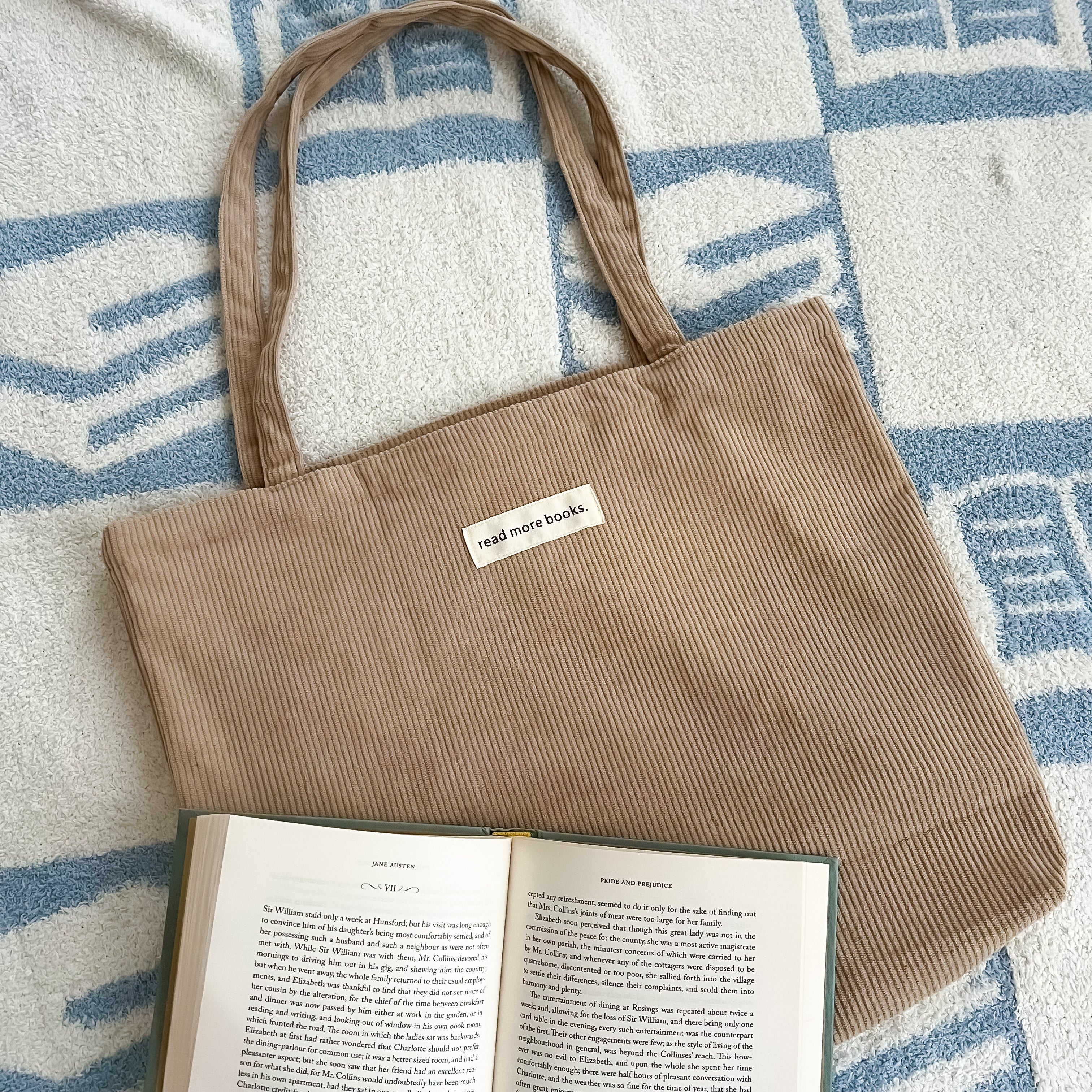 Read More Books Corduroy Tote