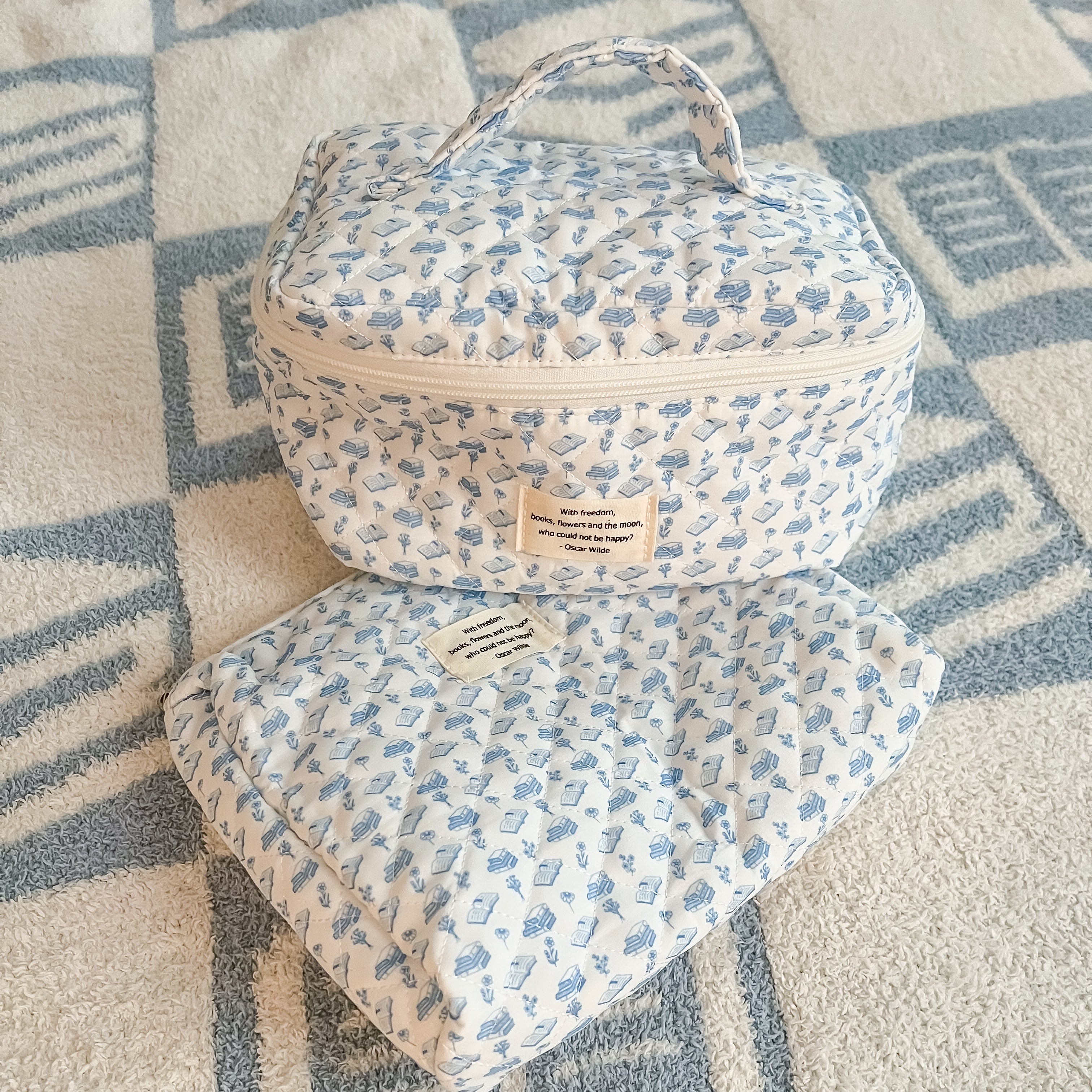 Floral Book Bag Set