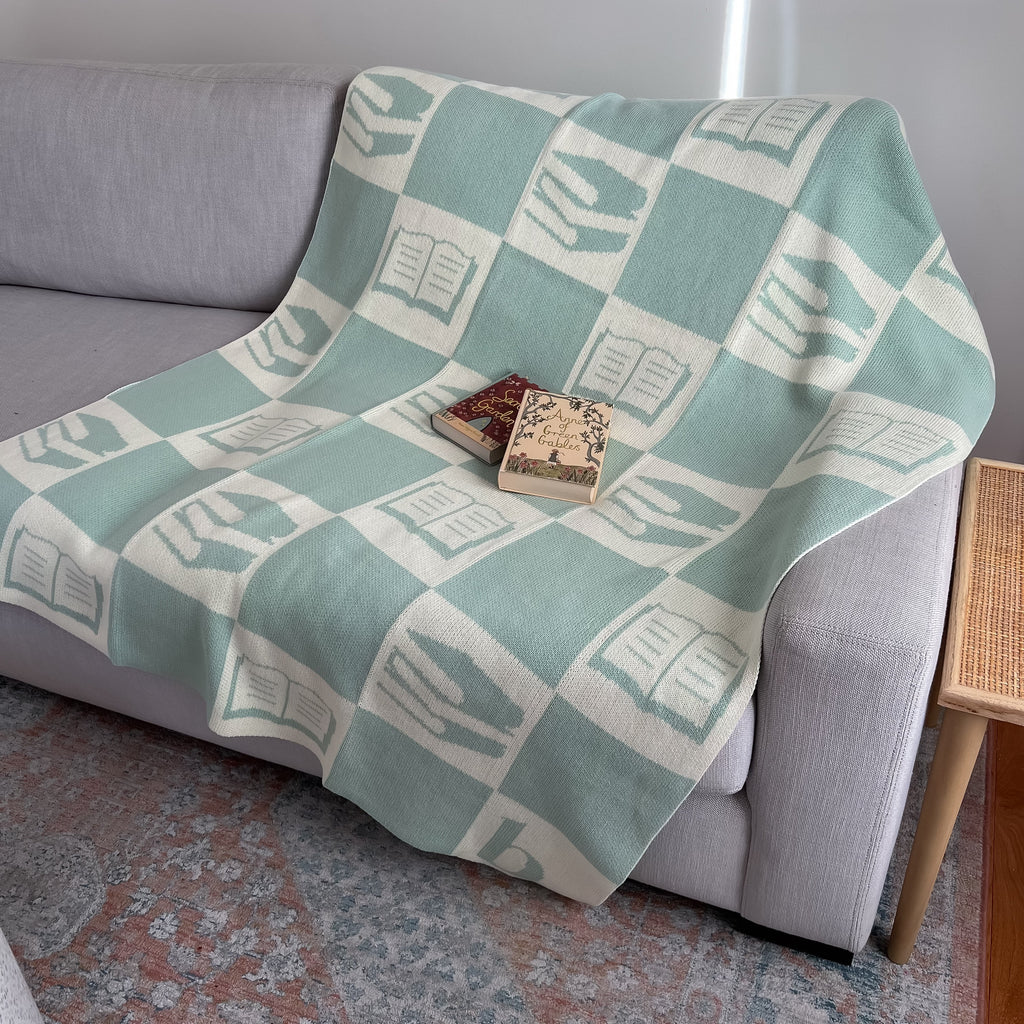 The Reader's Throw - 100% Cotton
