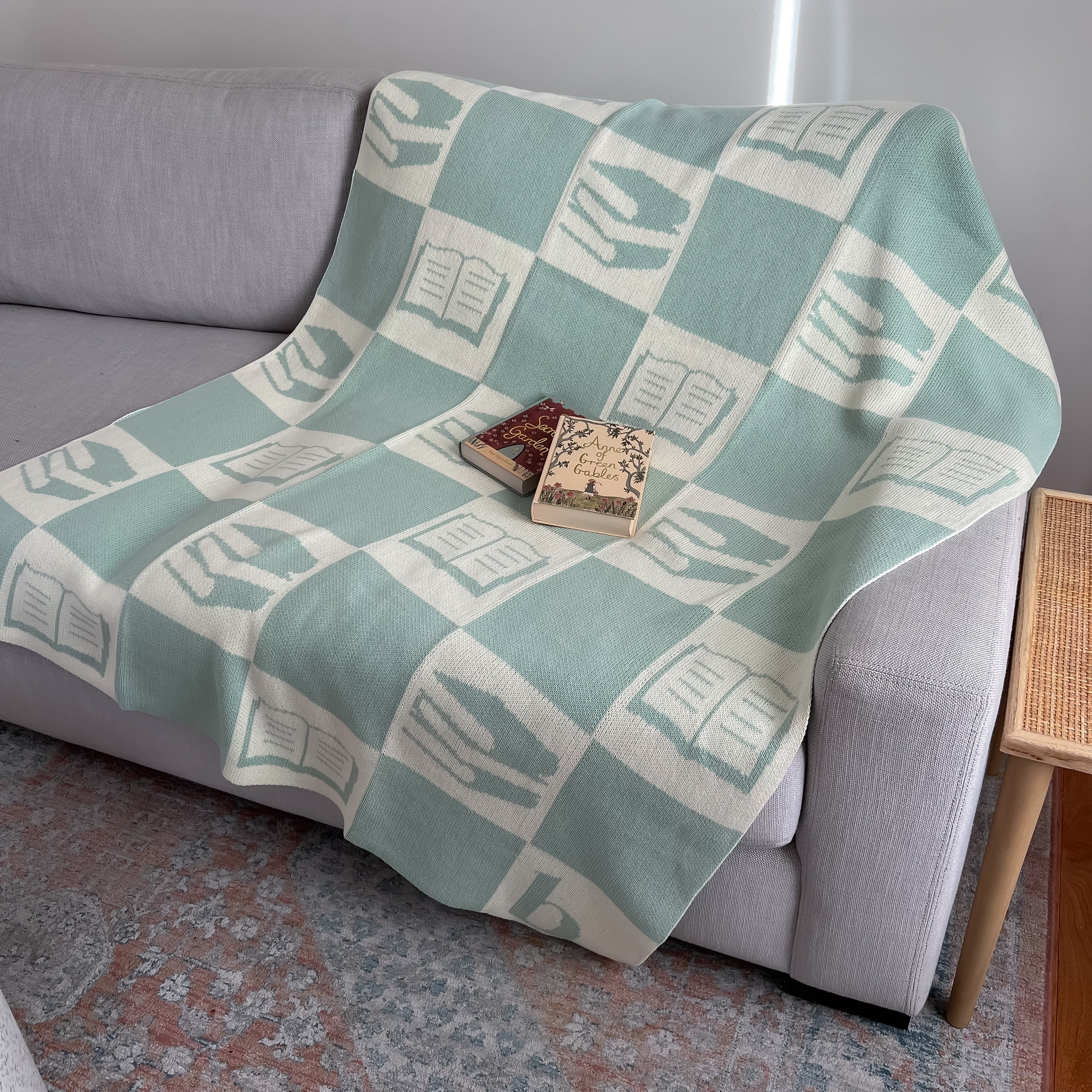 The Reader's Throw - 100% Cotton