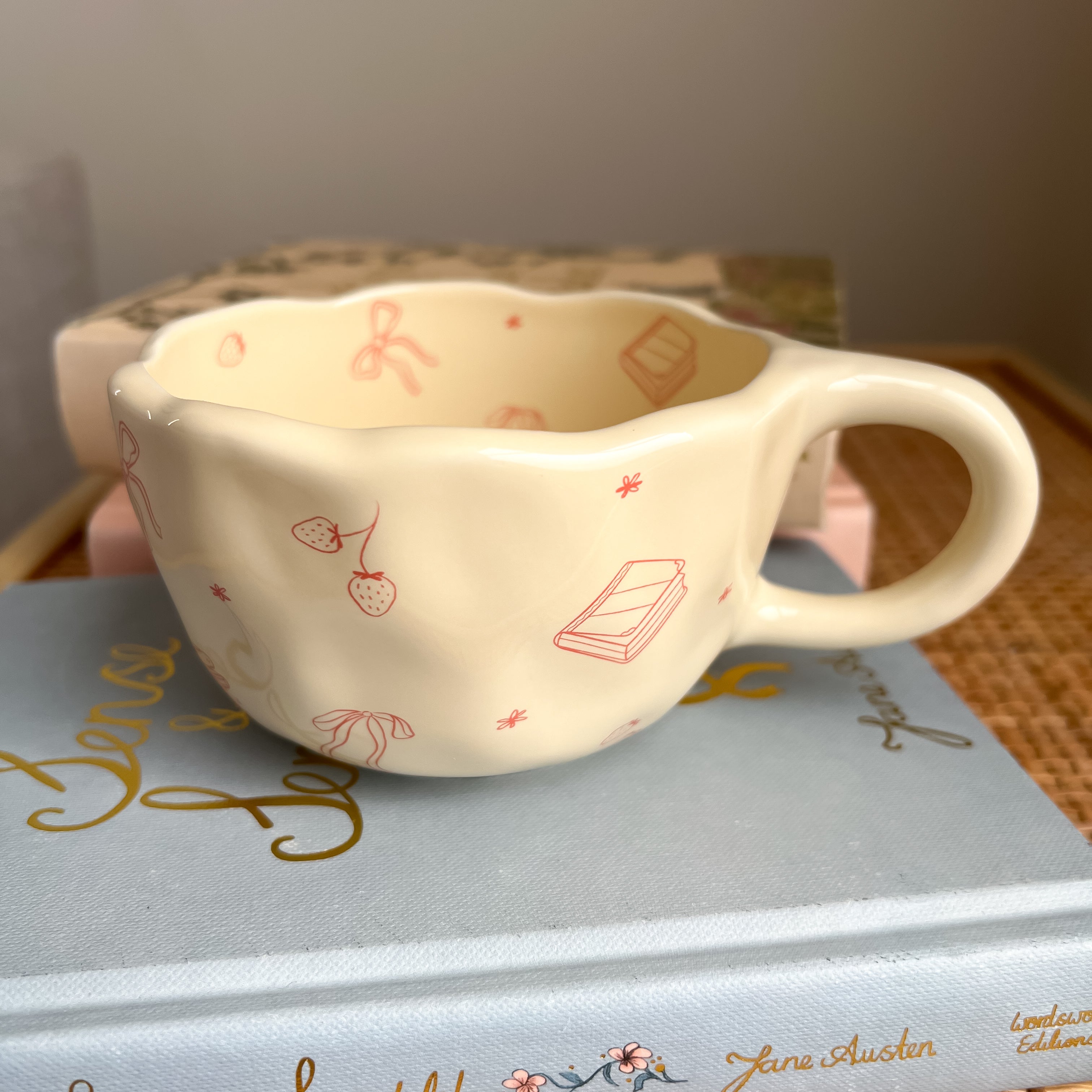 Bows and Books Mug
