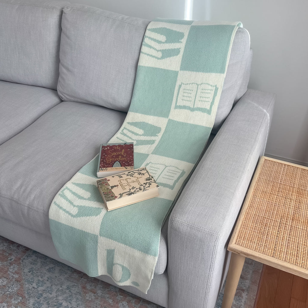 The Reader's Throw - 100% Cotton