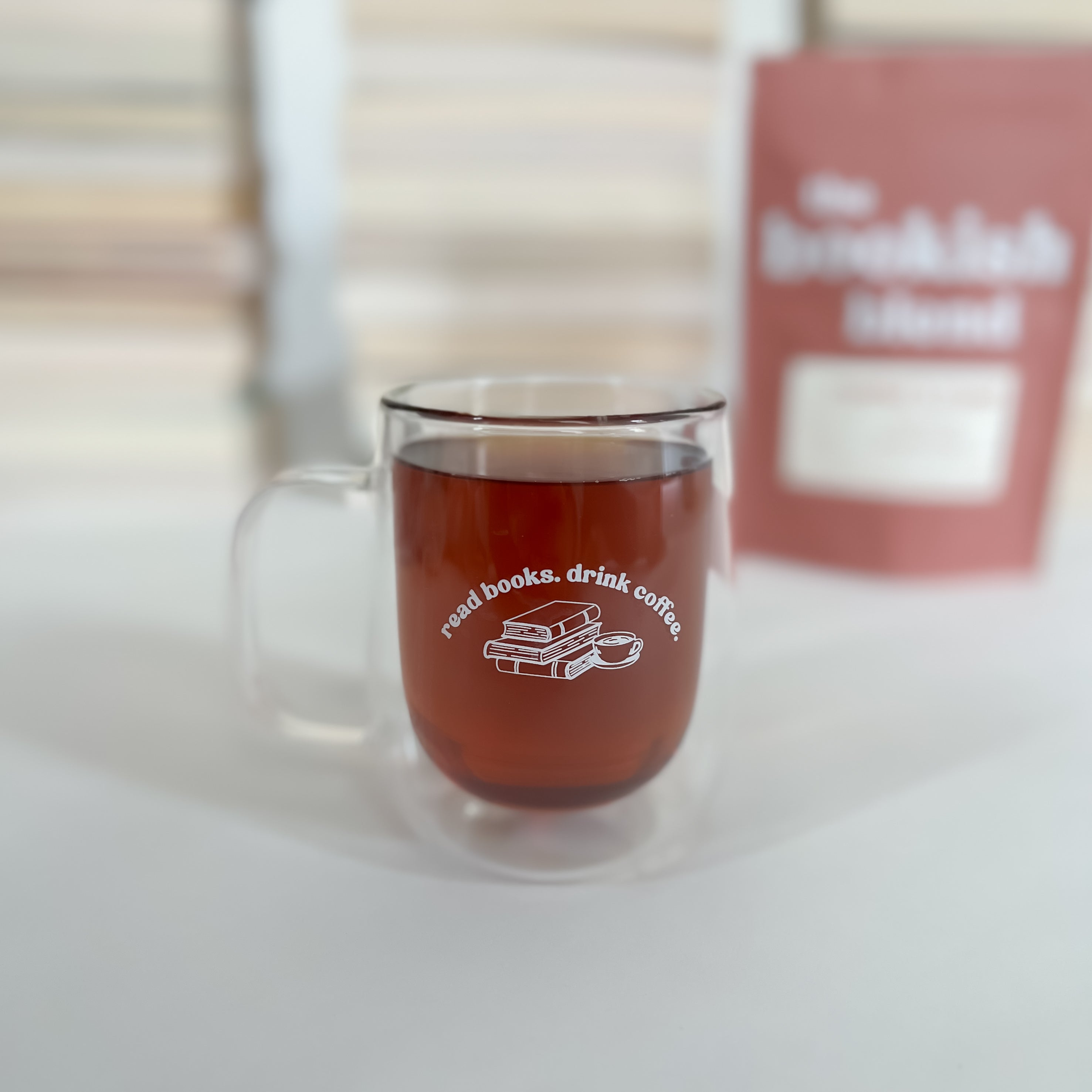2 pack! Read Books Drink Coffee Mug