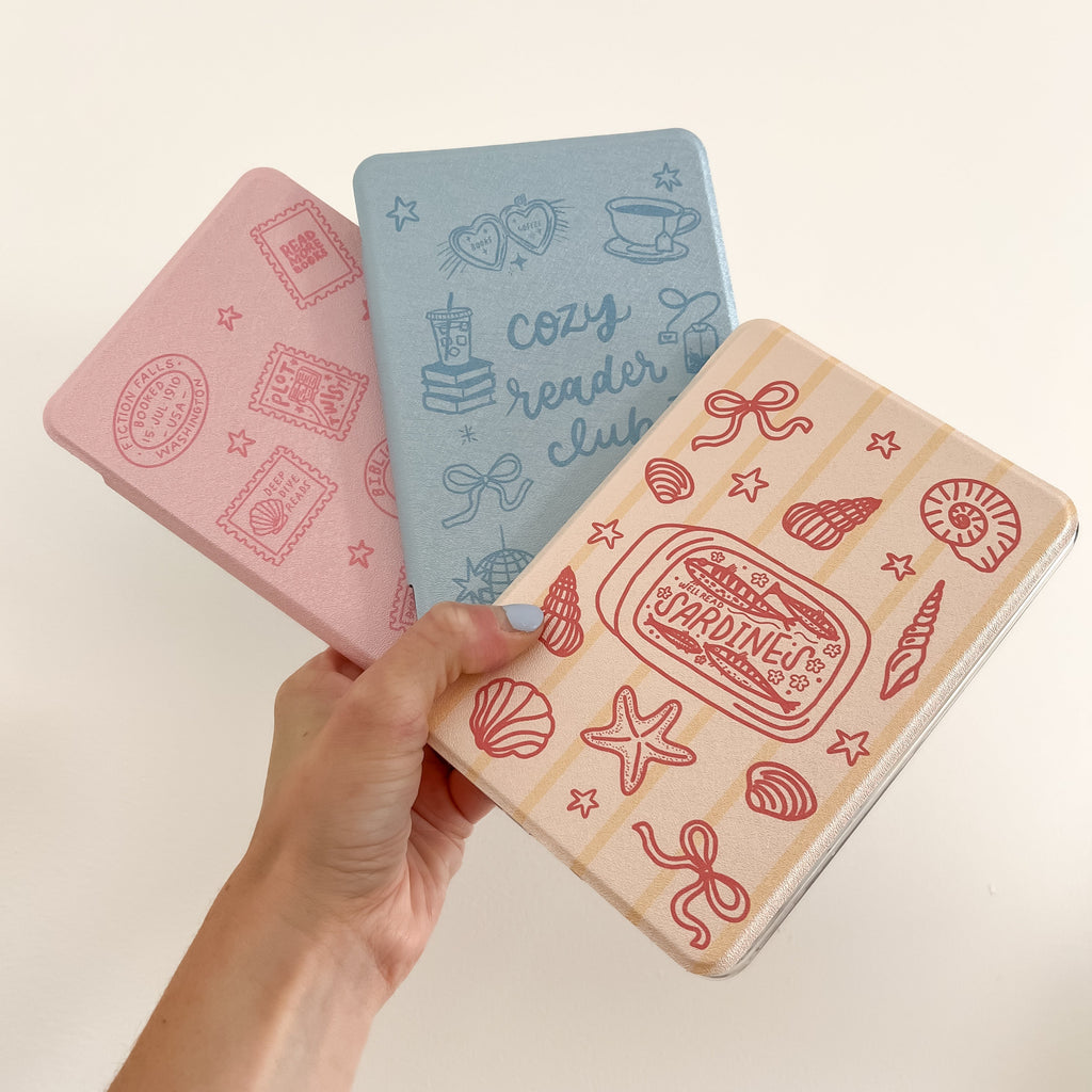Cozy Reader Club Kindle Case