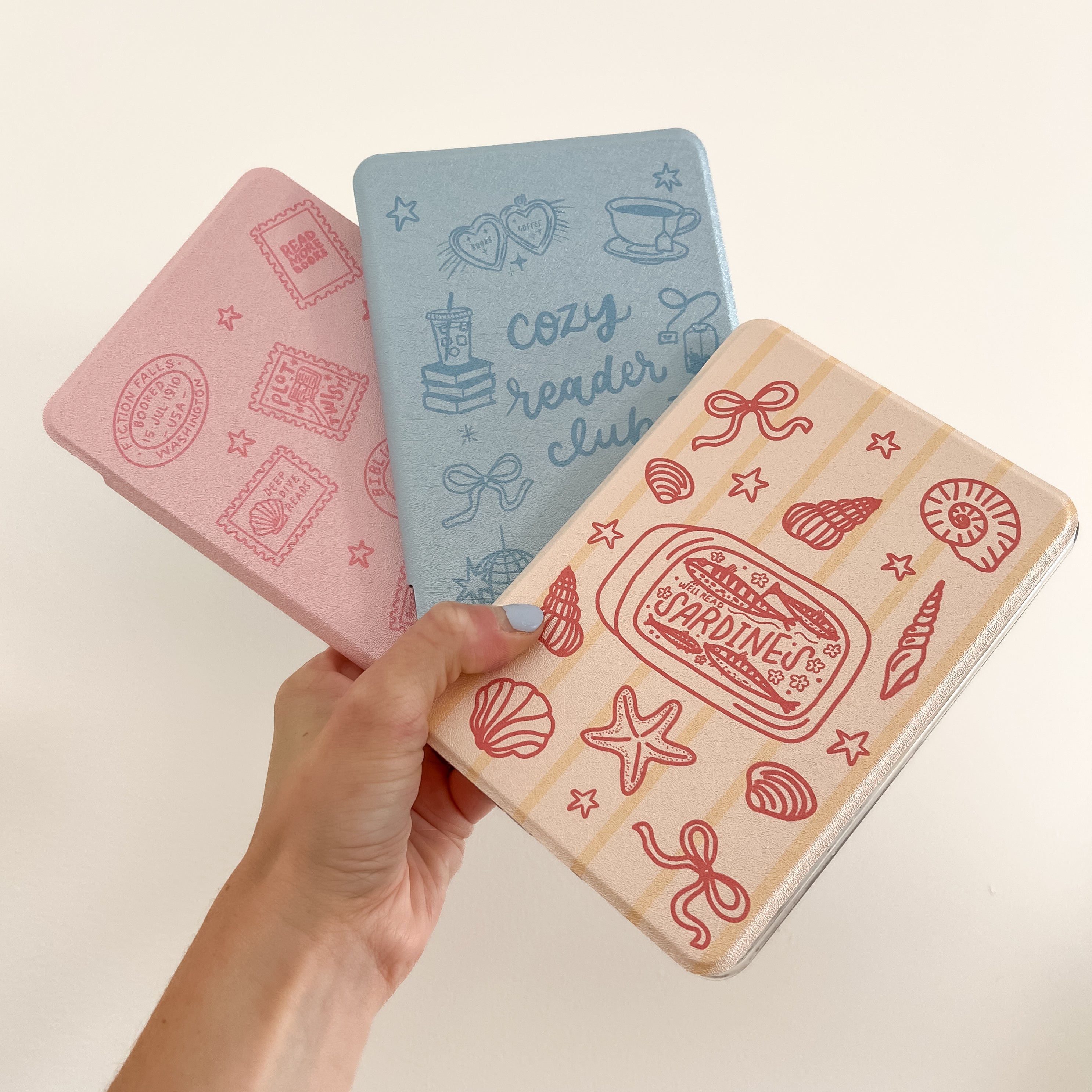 Cozy Reader Club Kindle Case