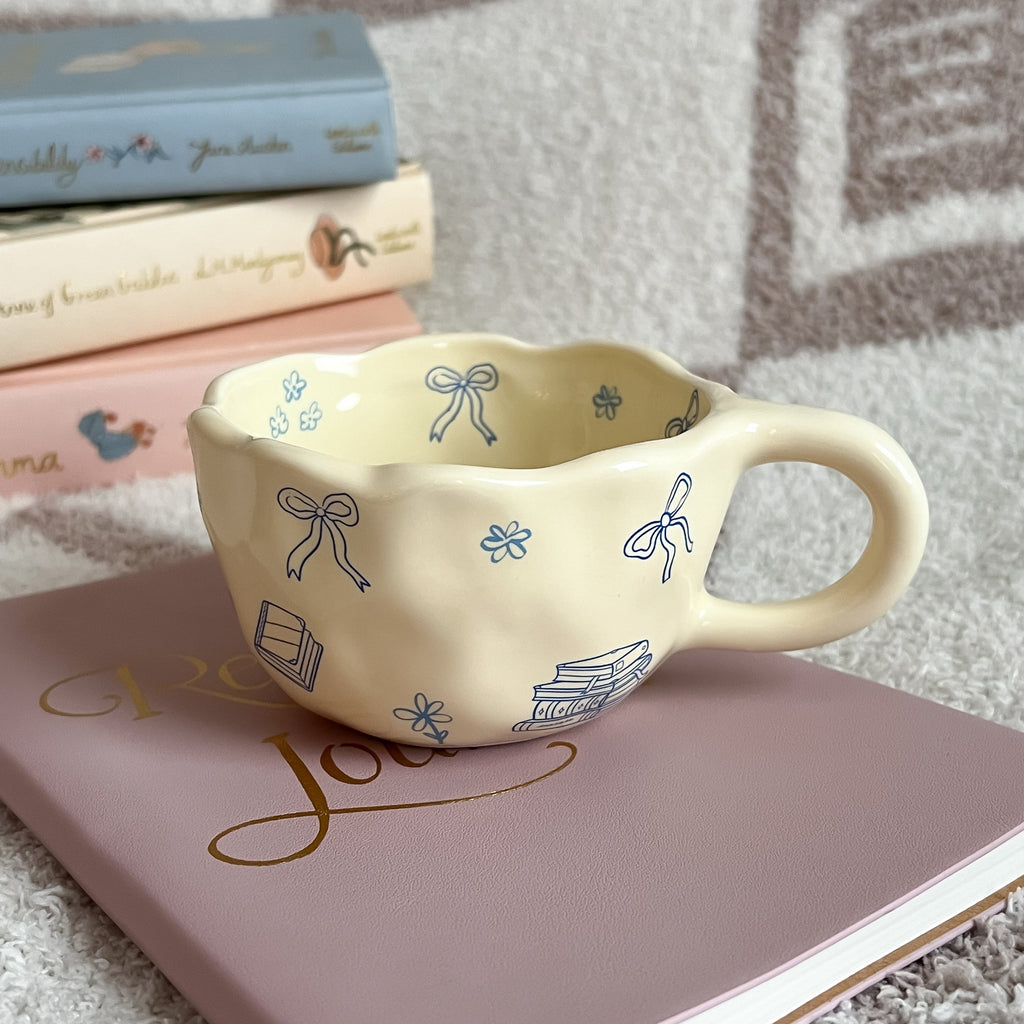 Bows and Books Mug