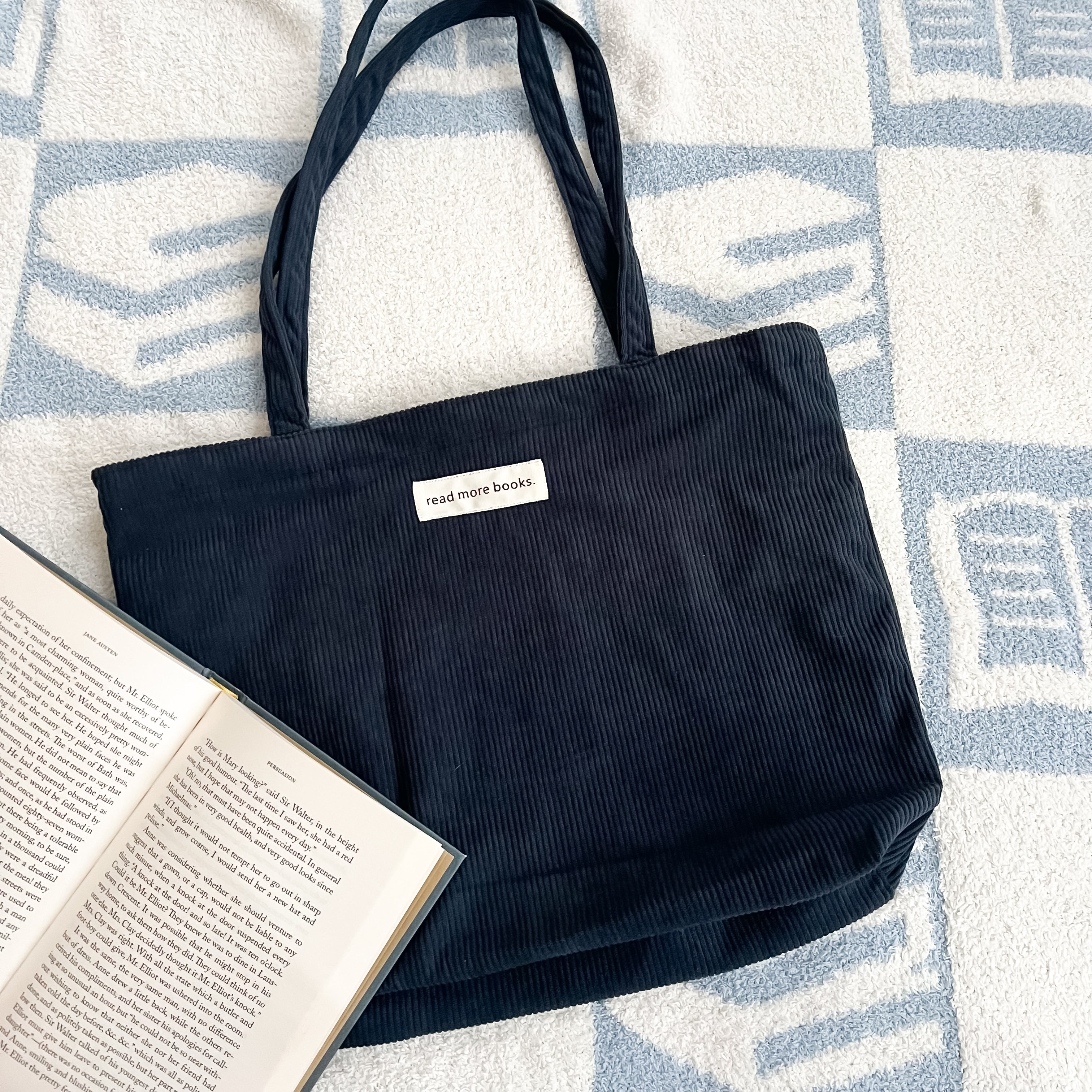 Read More Books Corduroy Tote