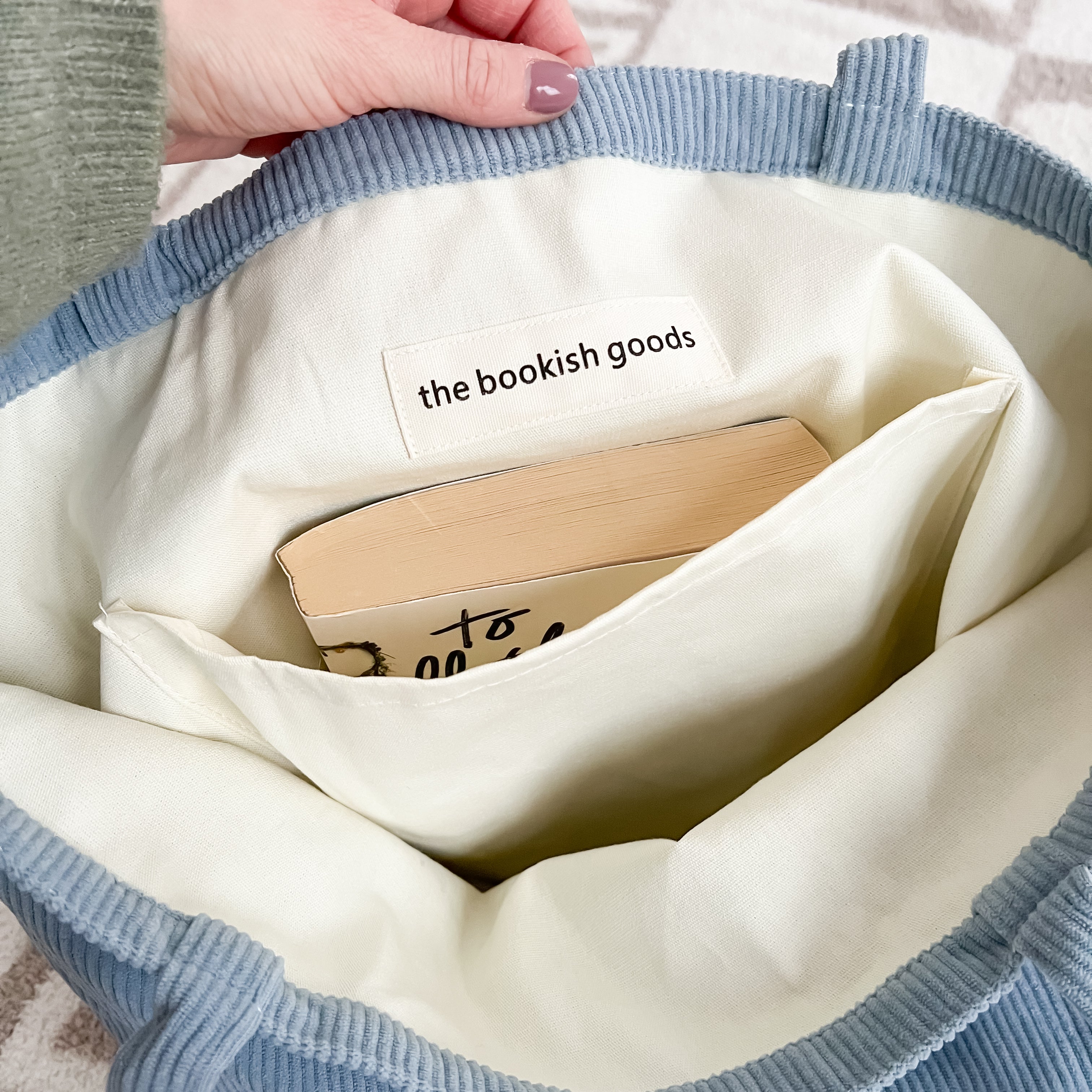 Read More Books Corduroy Tote