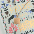 Birds & Books Necklace