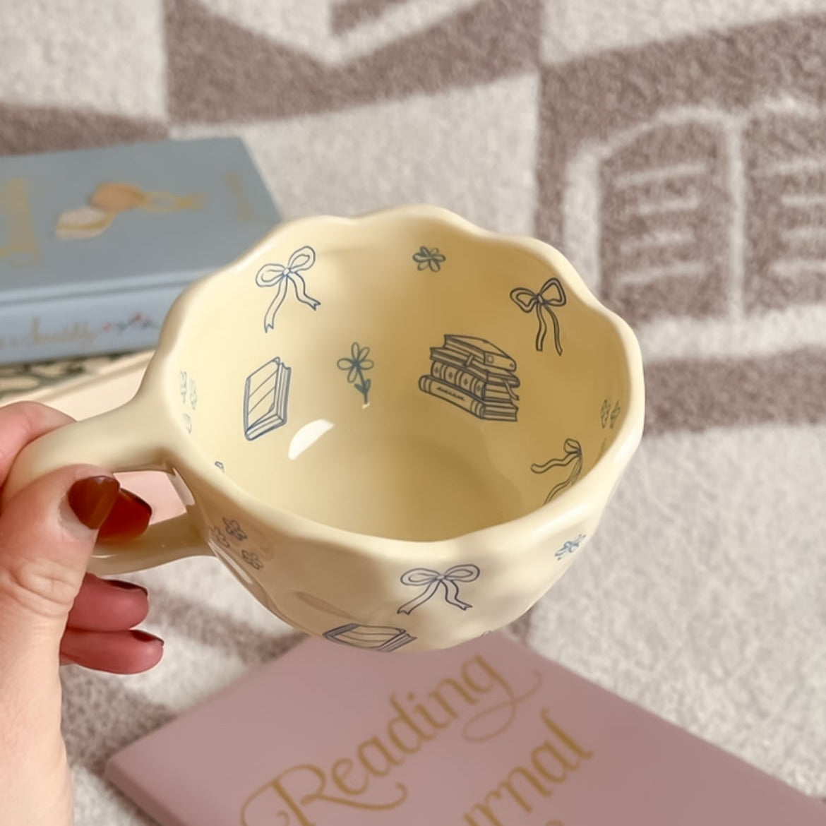 Bows and Books Mug