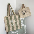 Straw Book Bag