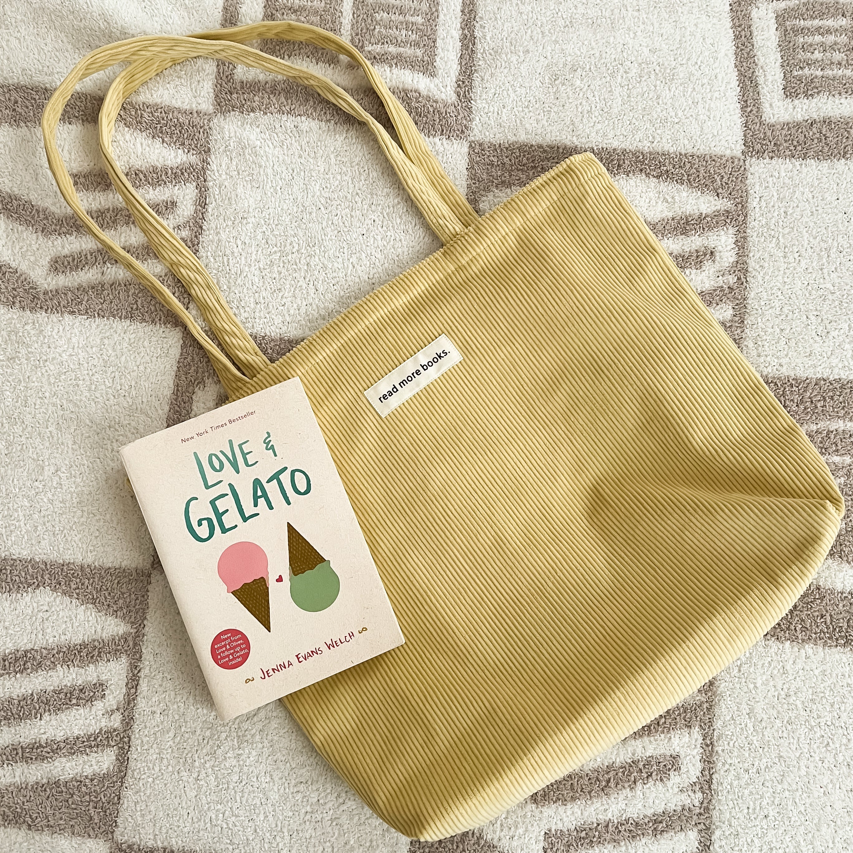 Read More Books Corduroy Tote