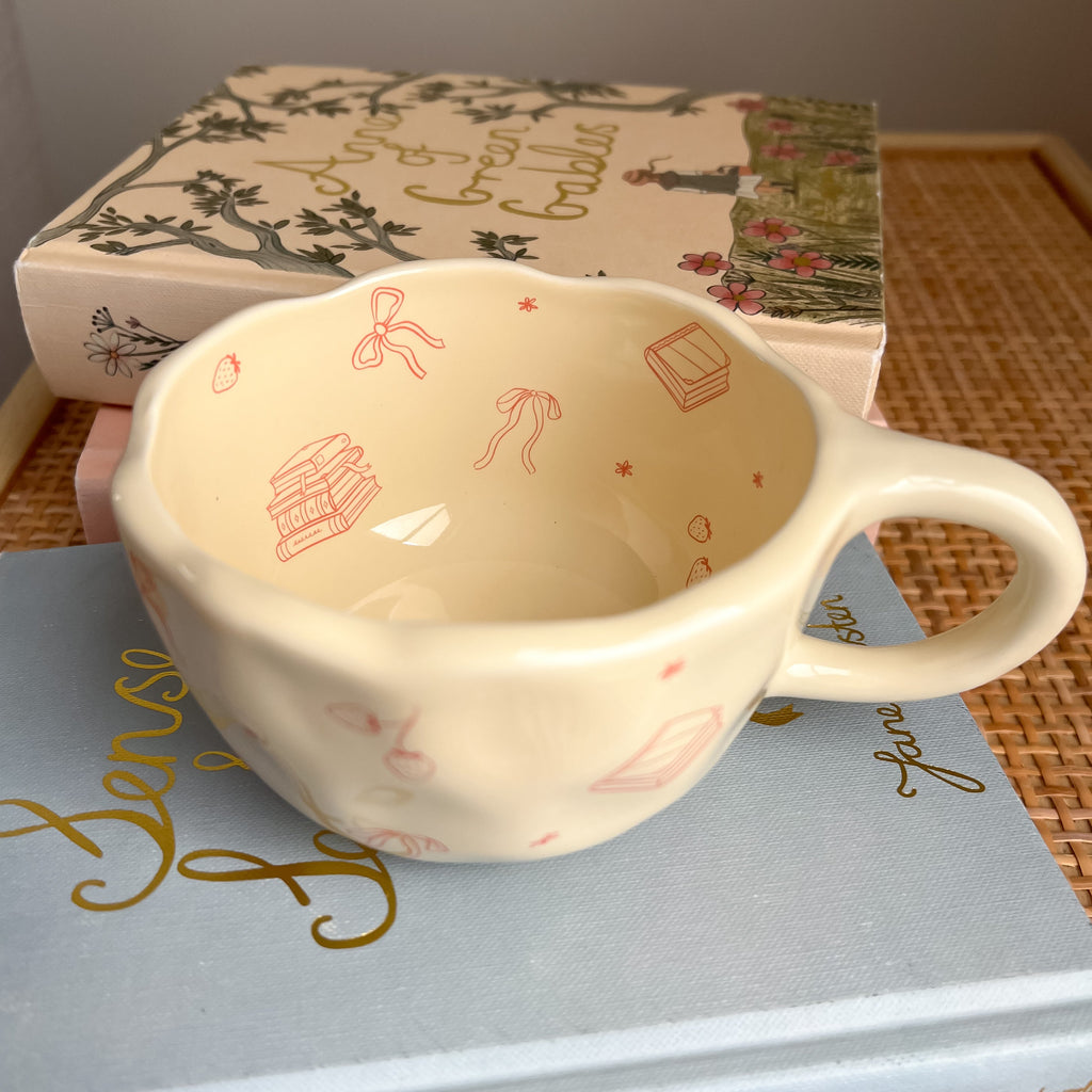 Bows and Books Mug