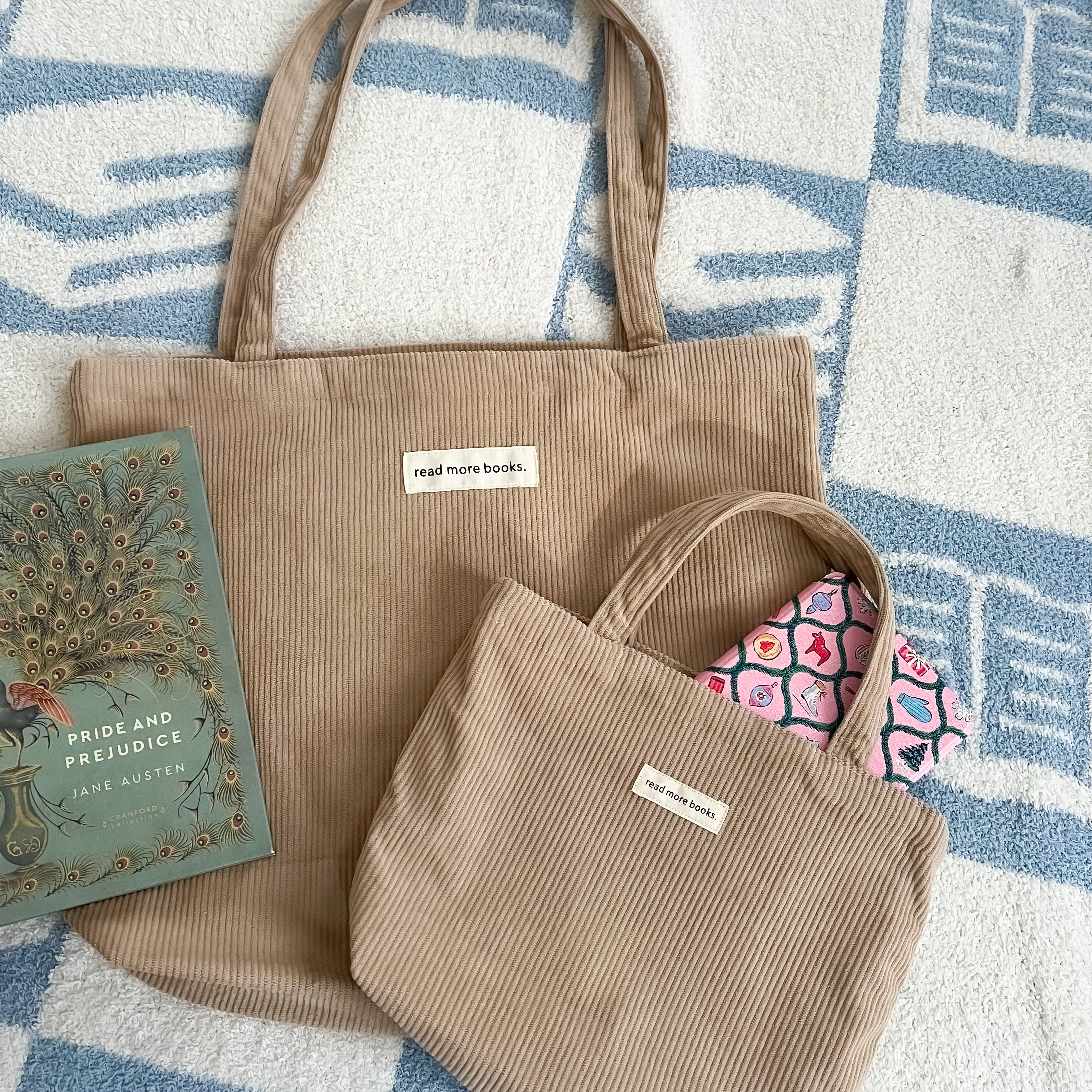 Read More Books Corduroy Tote