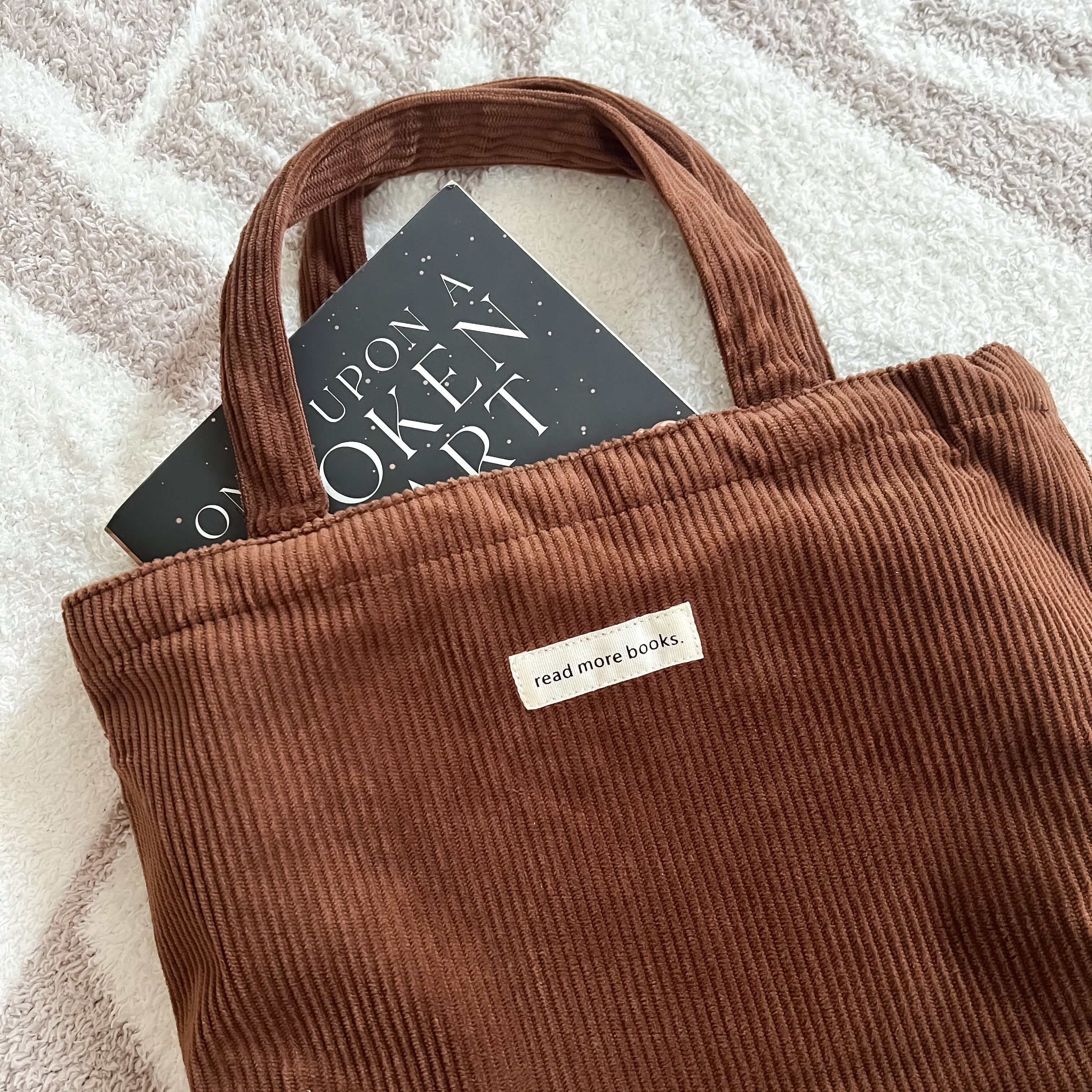 Read More Books Corduroy Tote