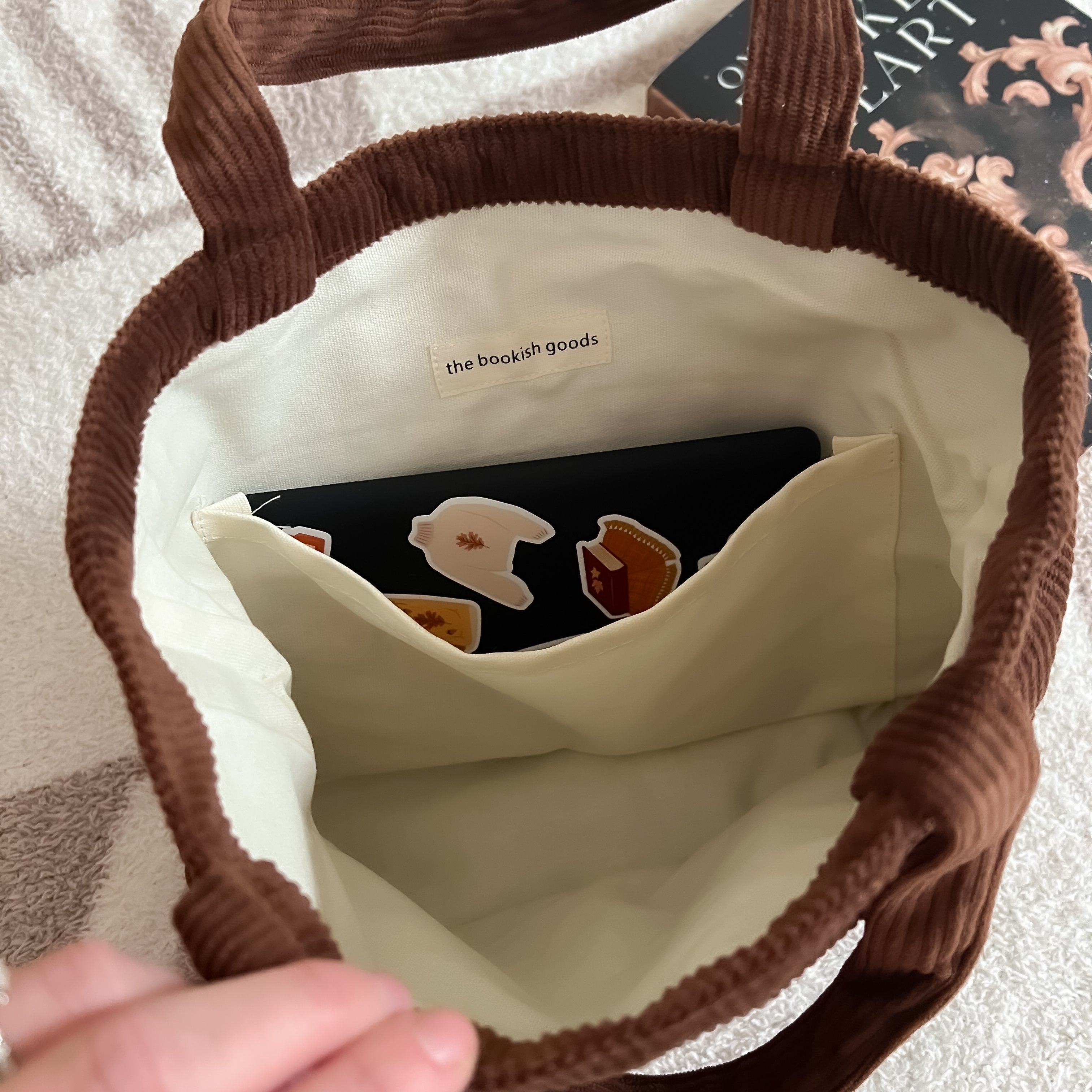 Read More Books Corduroy Tote