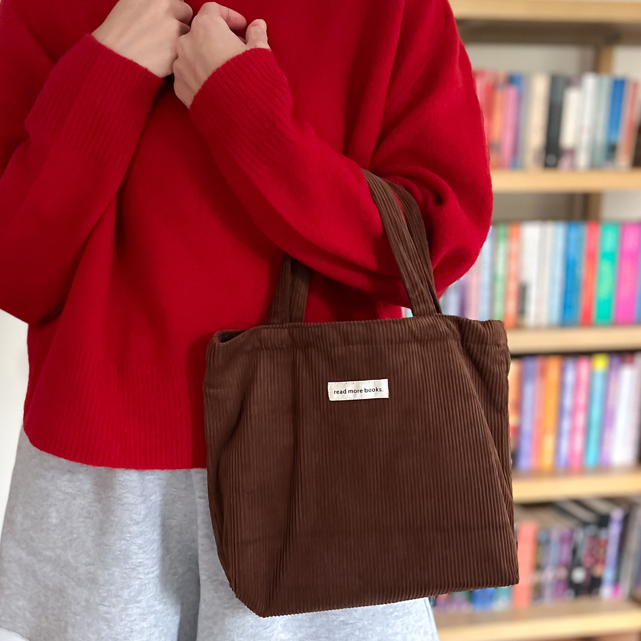 Read More Books Corduroy Tote