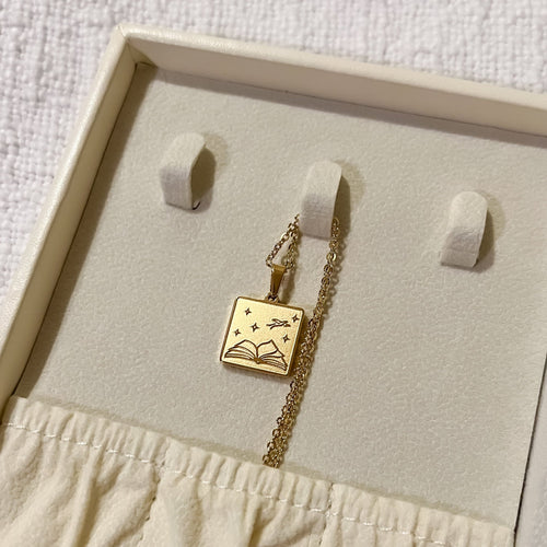 Birds & Books Necklace