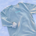 Bookish. Embroidered Sweatshirt - Sage